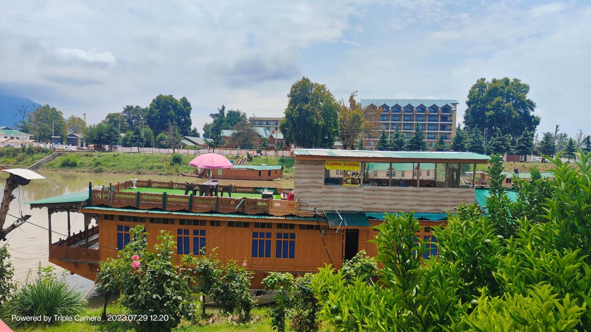 Houseboat Karima Palace Срінагар Екстер'єр фото